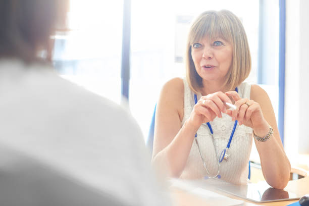 doctor consulting patient