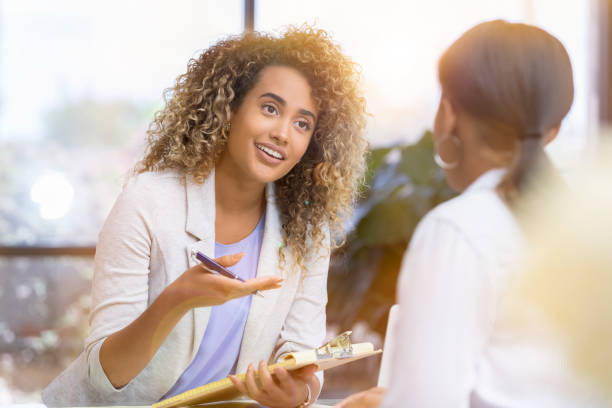 Doctor sharing results with patient