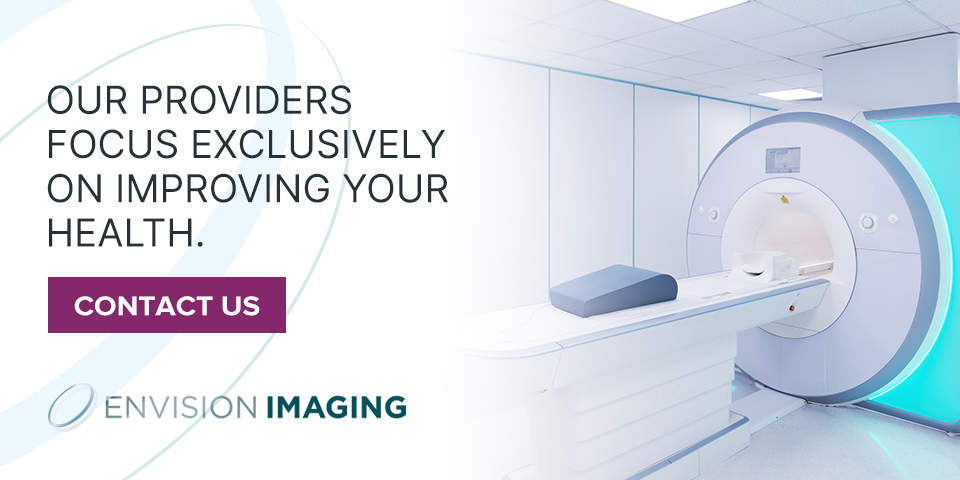 Contact Envision Imaging to Schedule an MRI