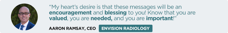 Aaron Ramsay, CEO, Envision Radiology